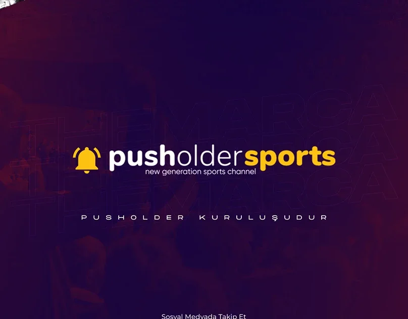 Pusholder & Pusholder Sports — Sosyal medya tasarımı